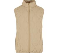 Steppweste URBAN CLASSICS "Urban Classics Mens Super Light Bubble Vest", Herren, Gr. S, unionbeige, 100% Polyester, Westen Steppweste (90990624-S) unionbeige