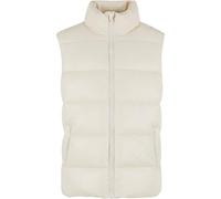 Steppweste URBAN CLASSICS "Urban Classics Recycled Big Puffer Vest", Herren, Gr. XL, sandweiß, 100% Polyamid, Westen Steppweste (88819502-XL) sandweiß
