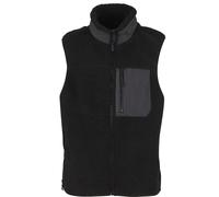 Steppweste URBAN CLASSICS "Urban Classics Sherpa Vest", Herren, Gr. M, schwarz, 100% Polyester, Westen Steppweste (68624829-M) schwarz