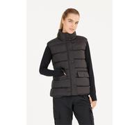 Steppweste WHISTLER "Amaretto", Damen, Gr. 42, schwarz, 100% Polyester, normal, hoch geschlossener Ausschnitt, Westen Steppweste, mit atmungsaktiver und warmer Polsterung (86466216-42) schwarz