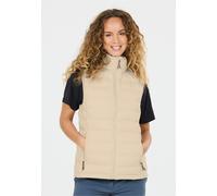Steppweste WHISTLER "Froze", Damen, Gr. 48, grau, 100% Polyester, normal, ohne Ausschnitt, Westen Steppweste, mit wasserabweisender Eigenschaft (96474556-48) grau