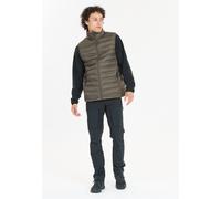 Steppweste WHISTLER "Froze", Herren, Gr. 3XL, braun (anthrazit), 100% Polyester, normal, ohne Ausschnitt, Westen Steppweste, mit wasserabweisender Eigenschaft (92869243-XXXL) anthrazit