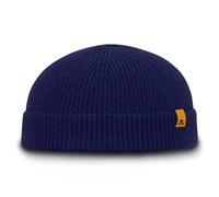 Sterkowski Duke Strickmütze | Merinowolle und Kaschmir Beanie für Herren und Damen | Wintermütze Docker Fisherman Fahrrad Sport Skimütze Dockermütze Wollmütze Hiking Universelle Größe Marineblau