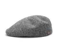 Sterkowski Ivy Five | 100% Harris Tweed Schirmmütze für Herren und Damen | Winter Flatcap 5 Panel Newsboy Cap Vintage Schiebermütze Cabrio Schlägermütze Schildmütze Gatsby Mittelgrau 61 cm