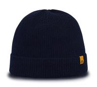 Sterkowski Kingfish Strickmütze | Merinowolle und Kaschmir Beanie für Herren und Damen | Wintermütze Merino Fisherman Fahrrad Sport Skimütze Arbeitsmütze Wollmütze Hiking Universelle Größe Dunkelblau