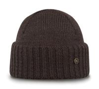 Sterkowski Orso Strickmütze | 100% Merinowolle Beanie für Herren und Damen | Wintermütze Merino Fisherman Fahrrad Sport Warm Skimütze Arbeitsmütze Wollmütze Hiking Universelle Größe Braun