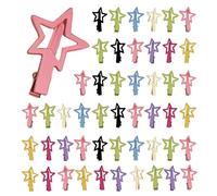 Stern-Haarclips, 50 Stück rutschfeste modische Metall-Barrettes, 3 cm Haarschmuck, für Alltag, Party, Festival, Konzert, Abschlussball, Verabredungen und Reisen
