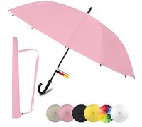 Sternenfunke Regenschirm rosa XXL 120 cm, sturmfest, Automatik, groß