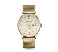 STERNGLAS - BERLIN AUTOMATIK - sepia gold - milanaise gold / 38MM