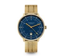 STERNGLAS - HAMBURG AUTOMATIK - EDITION MARINE - blau - gold - SuperSlim gold / 42MM