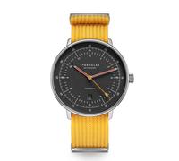 STERNGLAS - HAMBURG AUTOMATIK - neugraphit - silber - Field Signalgelb / 42MM