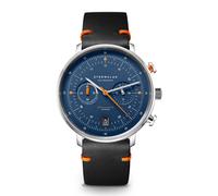 Sternglas Hamburg Chrono Edition Küste Nero Orange (S01-HC06-EB05)