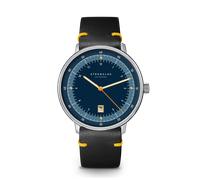 STERNGLAS - HAMBURG - EDITION 1911 - dunkelblau - silber - vintage 20 nero gelb/ 42MM