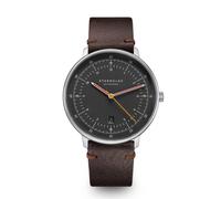 STERNGLAS - HAMBURG - neugraphit - silber - Field signalgelb/ 42MM