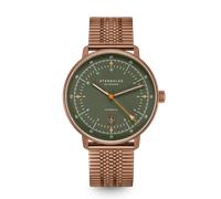 STERNGLAS - HAMBURG PRO - AUTOMATIK - dunkelgrün bronze / SuperSlim 20 bronze / 42MM