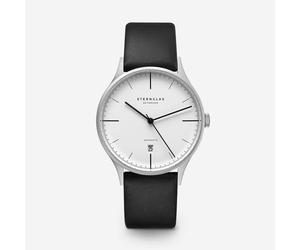 Sternglas Herrenuhr Asthet weiß