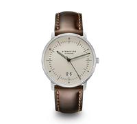 STERNGLAS - NAOS - ALABASTER - silber - brindle dunkelbraun / 38MM