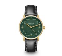 Naos Automatik dunkelgrün gold - Leder - Bridle schwarz