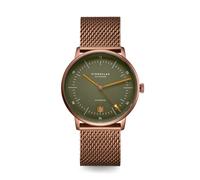 STERNGLAS - NAOS AUTOMATIK - EDITION BRONZE - milanaise 20 bronze / 38MM