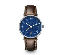 STERNGLAS - NAOS AUTOMATIK - Pro GMT - bridle 20 dunkelbraun / 38MM