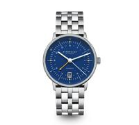 STERNGLAS - NAOS AUTOMATIK - Pro GMT - Mesh 20 silber / 38MM