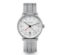 Sternglas Naos Pro GMT Automatik weiß Superslimarmband (S02-NG10-ME08)