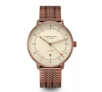 Sternglas Naos XL Automatik alabaster bronze 42mm Milanaise (S02-NX42-ME10)