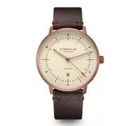 Sternglas Naos XL Automatik alabaster bronze 42mm Vintage mokka (S02-NX42-VI17)