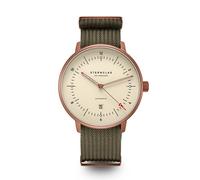 Naos XL Automatik alabaster bronze - Nylon - Field waldgrün