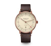 Naos XL Automatik alabaster bronze - Leder - Vintage mokka