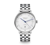 STERNGLAS - NAOS XL - AUTOMATIK - weiß - silber - gliederarmband silber / 42MM