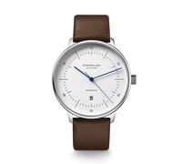 STERNGLAS - NAOS XL - AUTOMATIK - weiß - silber - premium dunkelbraun / 42MM