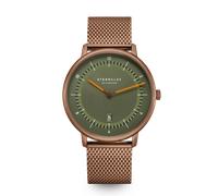STERNGLAS - NAOS XL - EDITION 1905 - dunkelgrün bronze - milanaise 20 bronze / 42 MM