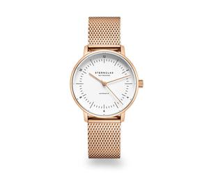 STERNGLAS - NAOS XS - AUTOMATIK - weiß - rosegold - millanaise roségold - 33MM