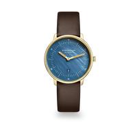 STERNGLAS - NAOS XS - PERLMUTT - Klassik - gold - dunkelblau - dunkelbraun / 33MM