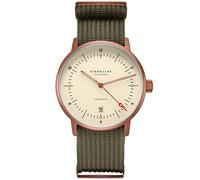 Naos Automatik alabaster bronze - Nylon - Field waldgrün