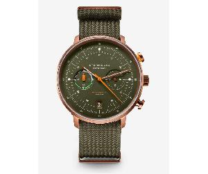 Sternglas - Sternglas-Analoguhr-S01-HC35-FI05 braun