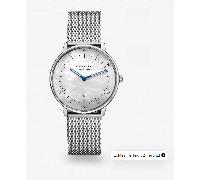 Sternglas S01-NDP01-MI01 Damenuhr Naos XS Silberfarben/Perlmutt