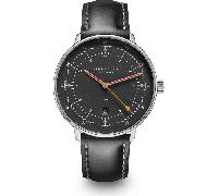 Sternglas S02-HH39-BR02 Herrenuhr Automatik Hamburg neugraphit Schwarz