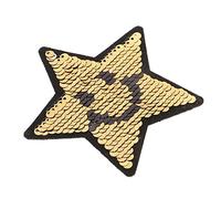 Sternmuster Reversible Change Color Patch für Kleidung DIY Motivapplikationen