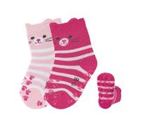 Sterntaler 2er-Pack ABS-Krabbelsocken Katze 21