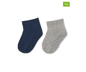 Sterntaler 2er-Set: ABS-Socken in Dunkelblau - Größe 18 | Babysocken Strumpfhosen