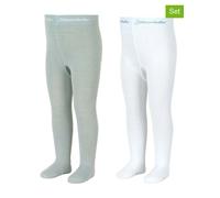 Sterntaler 2er-Set: Strumpfhosen in Grau - Größe 56 | Babysocken Strumpfhosen