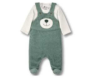 Sterntaler® 2tlg. Outfit "Ben" in Grün - Größe 62 | Strampler