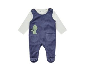 Sterntaler 2tlg. Outfit in Blau - Größe 62 | Strampler