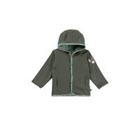 Sterntaler® 5622480 - Baby Wendejacke aus Baumwolljersey mit Esel Emmi Applikation und Blätter-Druck