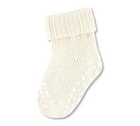 Sterntaler Unisex Kinder Krabbelsocken Abs-krabbelsöckchen Wolle, Ecru, 18