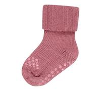 Sterntaler Mädchen ABS Krabbelsocken Wolle, perlrosa, 21-22