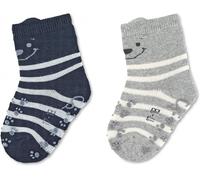 Sterntaler ABS-Krabbelsöckchen DP Bär marine