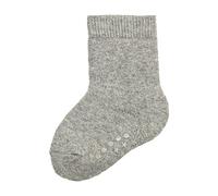 Sterntaler - Kid's ABS Woll-Socken Uni - Hüttenschuhe, Gr. 37-38, grau (GrauMelange)